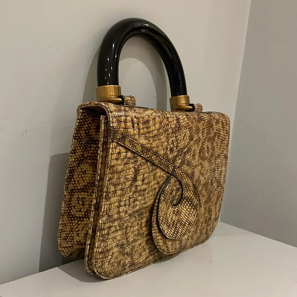 Vintage Emporio Armani Evening Bag - Picture 7 of 17